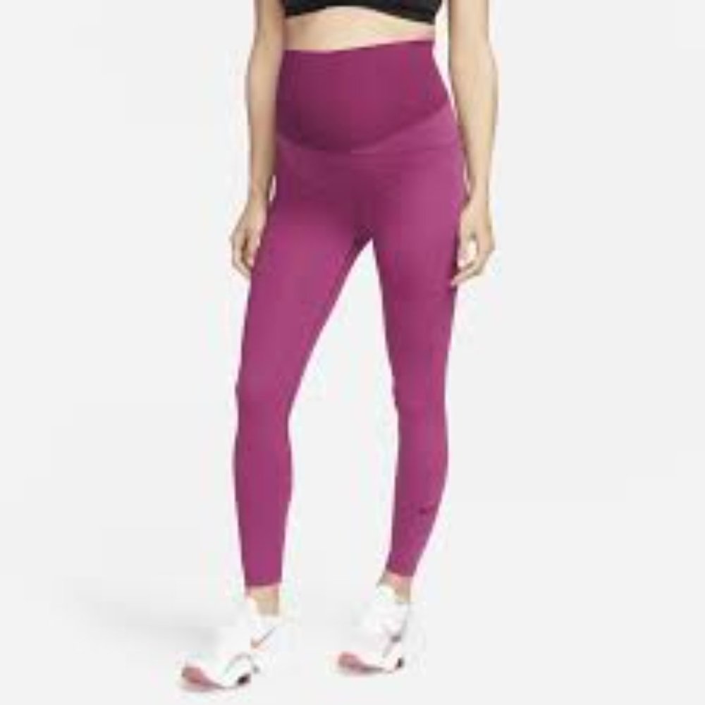 Nike One (M)  High-Waisted Leggings (Maternity)